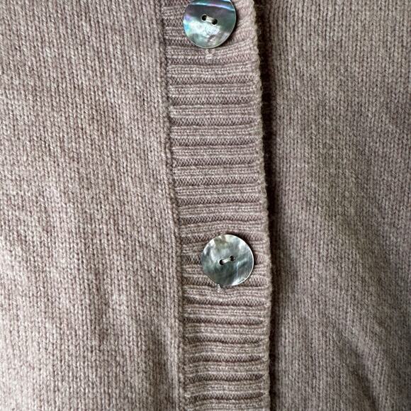 A.P.C. Rue Madame Women's Cardigan Pink Wool Cashmere Merino Blend M Retail 395 - Picture 2 of 8